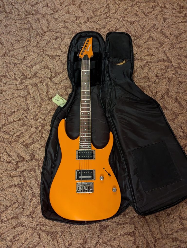 Ibanez RG321 MH, Orange metallic, Dimarzio Crunch Lab & Liqifire
