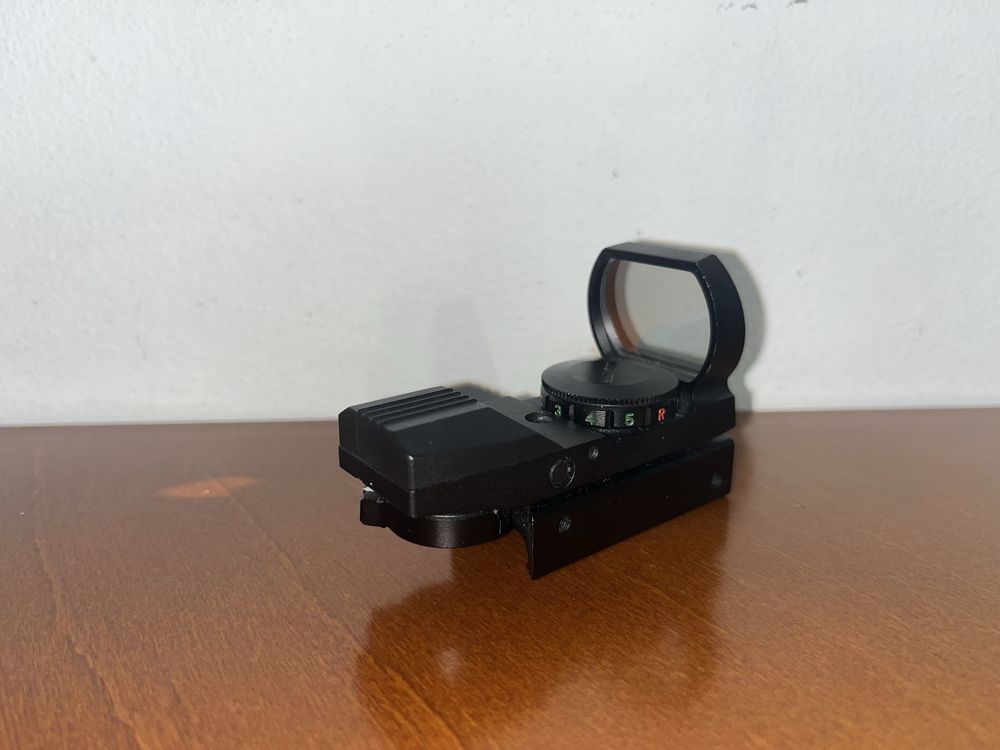 Mira Red Dot ( ajustes de intensidade e tipos de mira)