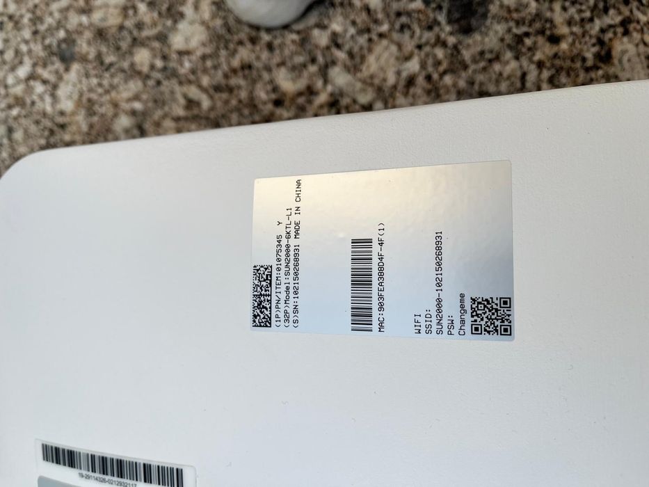 Inversor Híbrido Huawei SUN2000-6KTL-L1