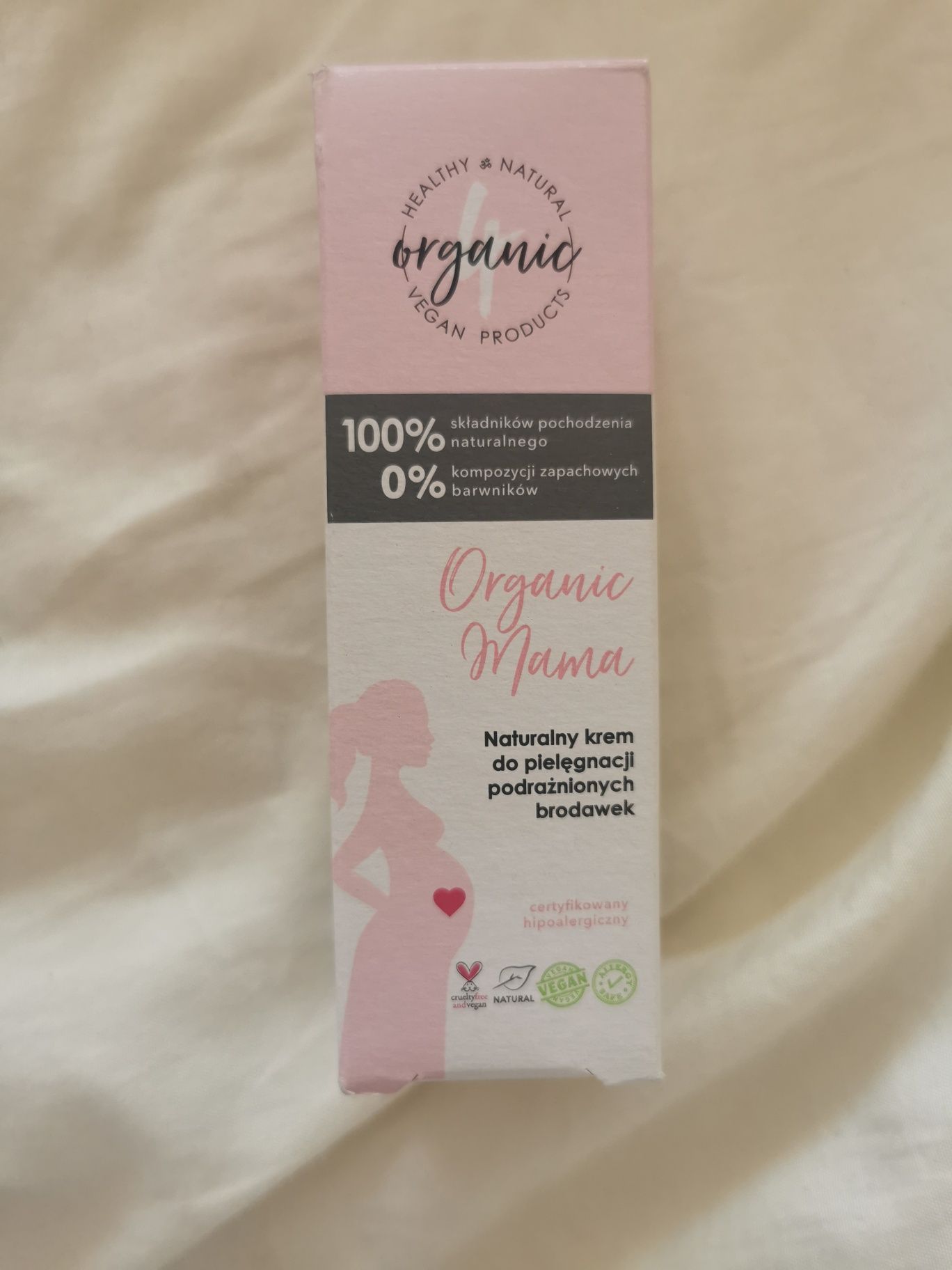 Organic Mama dla karmiących krem do brodawek.