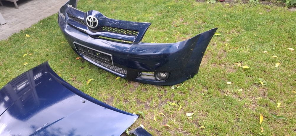 Kompletny przód toyota corolla verso 04- kolor 8p4 Europa wysyłka