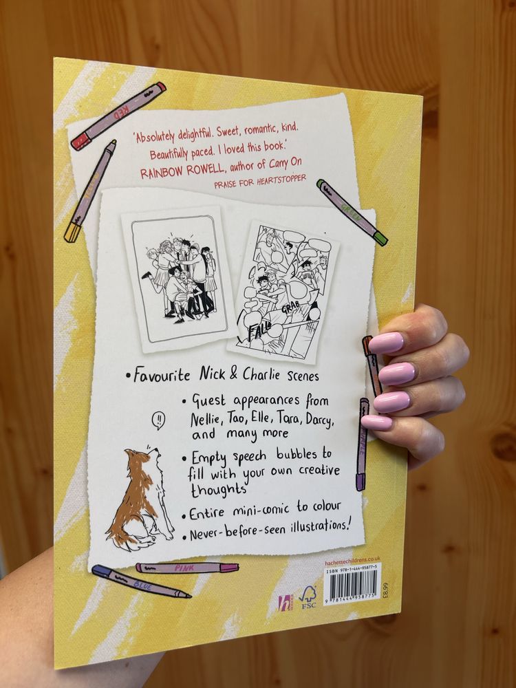 OUTLET The Heartstopper Colouring Book. Alice Oseman