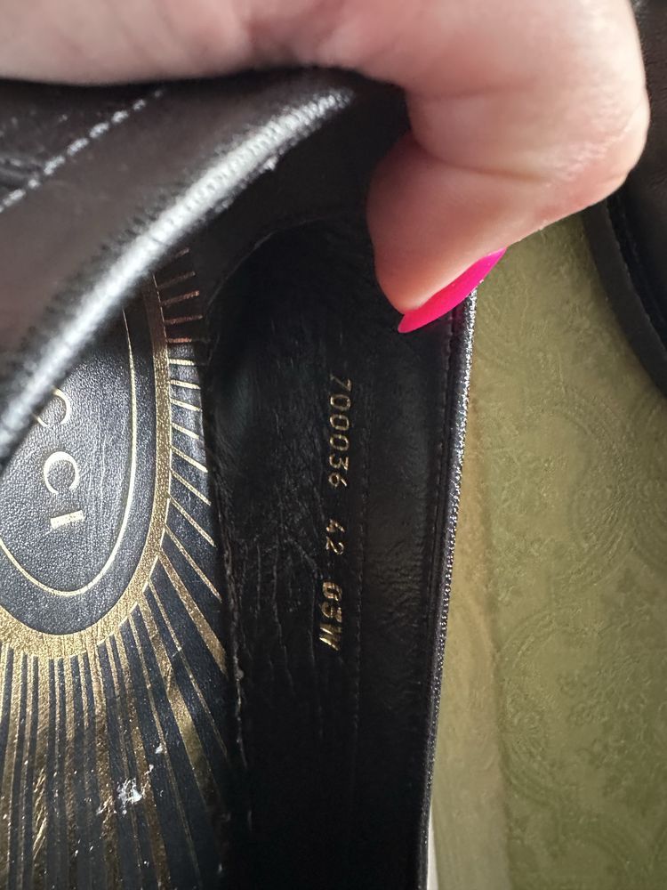 Mokasyny Gucci oryginalne 42