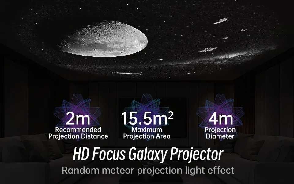 Projector led céu estrelas