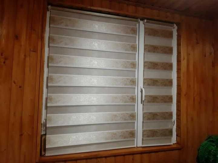 Рулонні жалюзі, ролети та тканинні «День-Ніч» від виробника в Рівному