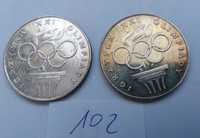 L, stara moneta 200 zł 1976 olimpiada srebro 2 szt old coin