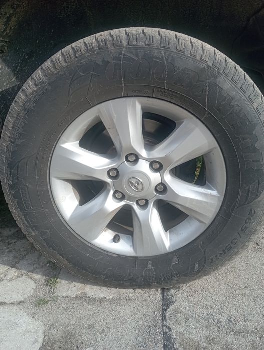 Продам диски с резиной с prado 150