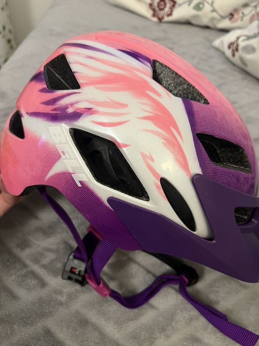 Kask rowerowy Bell dziewczynka 50-57 cm