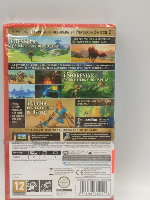 Na Lewara Gra Nintendo Switch 2 The Legend of Zelda: Breath of The Wil