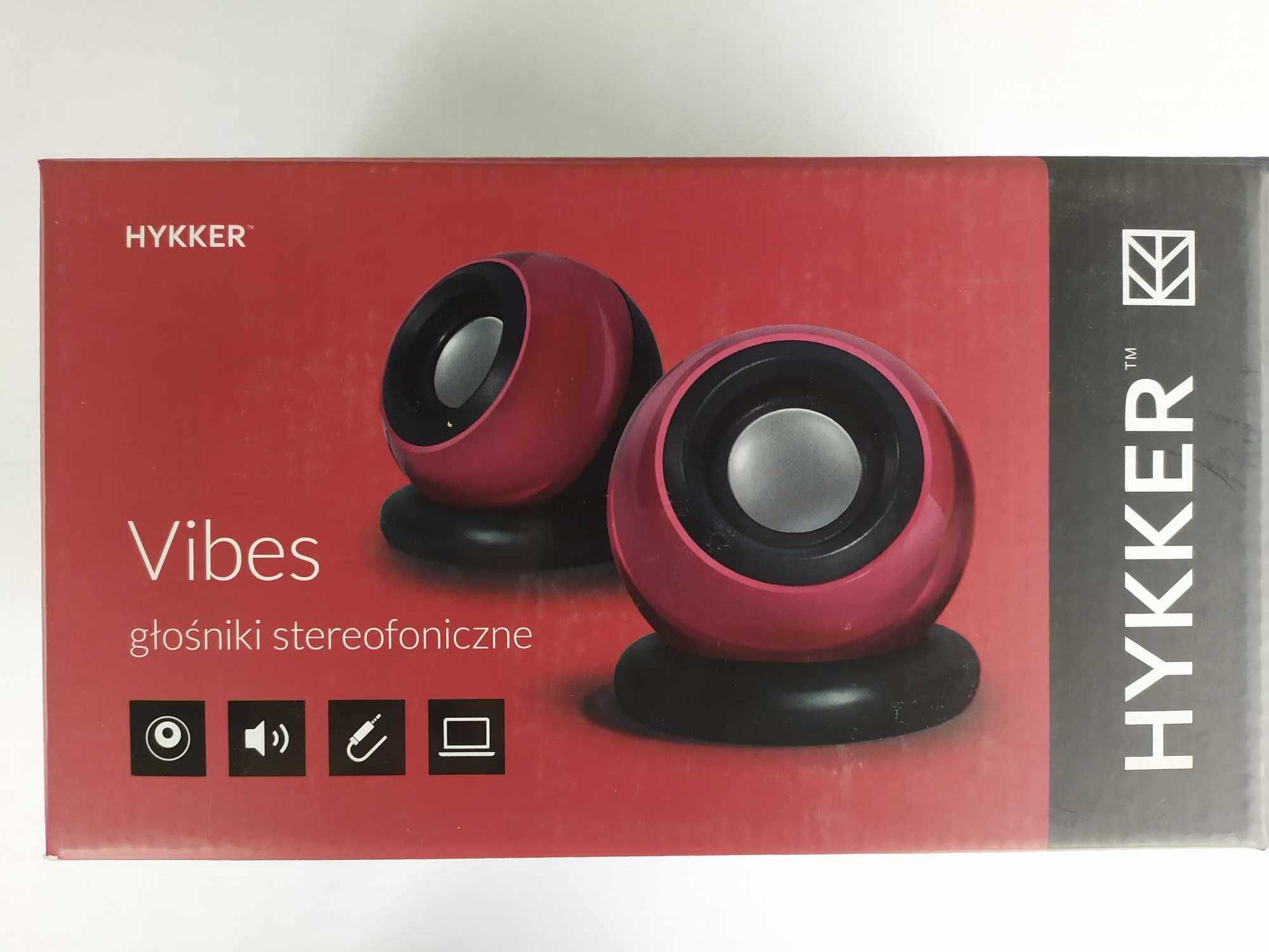 Głośniki Stereofoniczne do komputera VIBES Bordowe