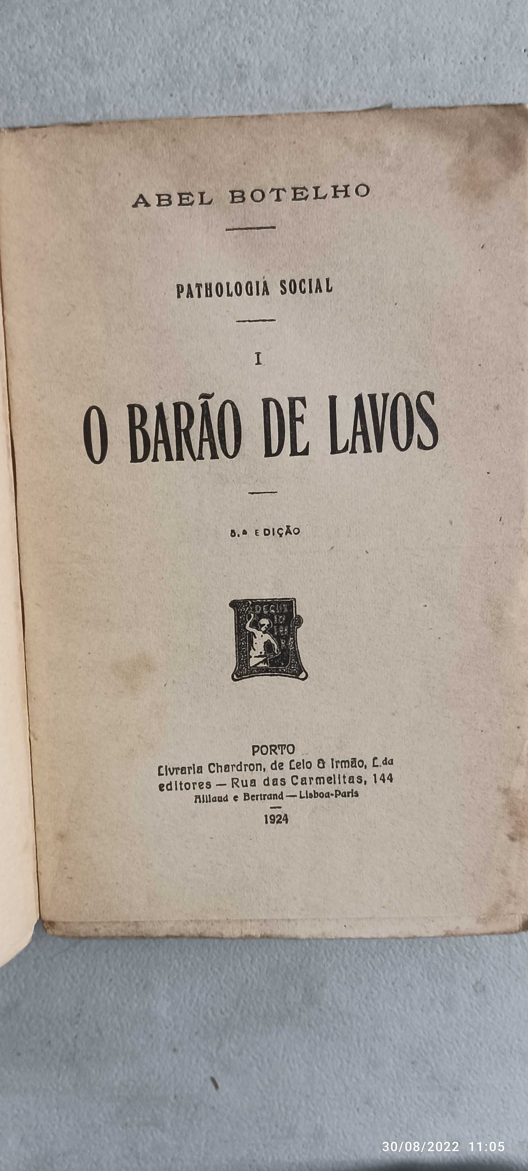 Livro Pa-1 - Abel Botelho - O Barão de Lavos