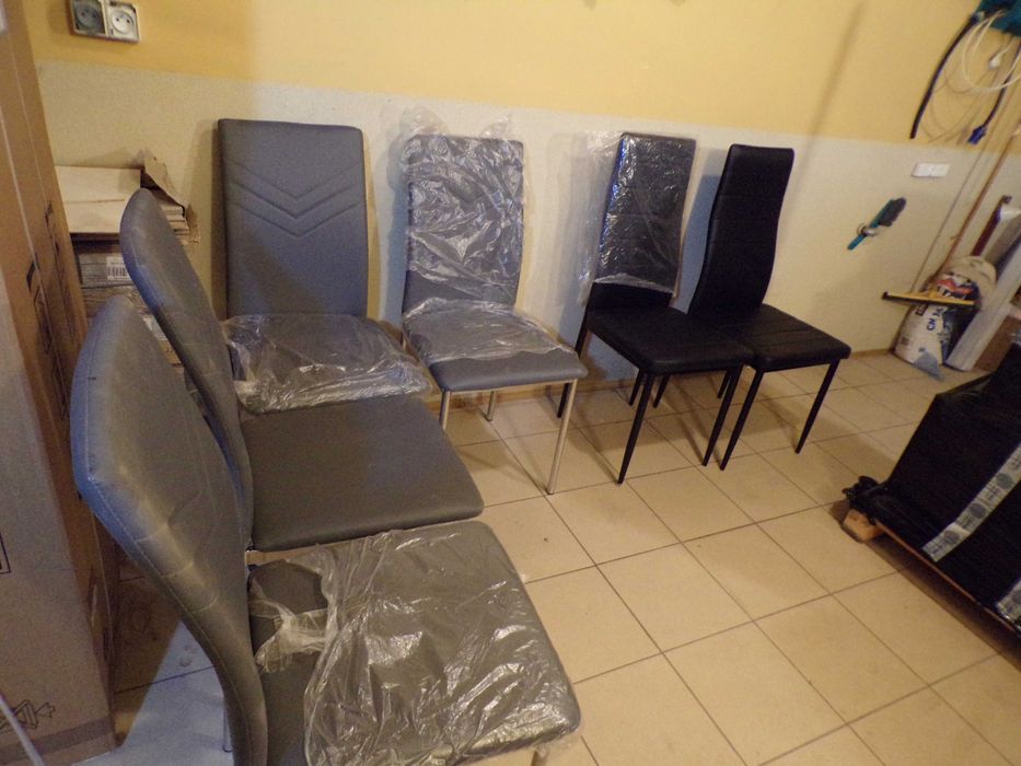 Krzesła Albatros Verona, do jadalni, nowe 6 sztuk