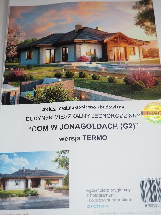 Projekt domu -Dom w jonagoldach