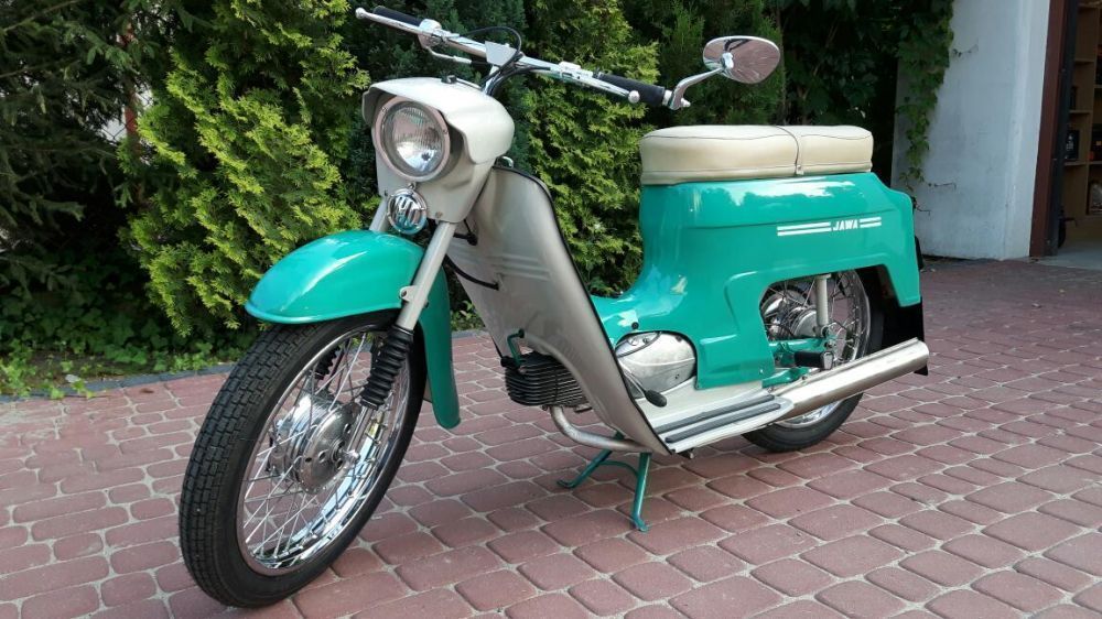 Jawa 50 TYP 20 Kaczka Pancerka Gumowe Przelotki linek
