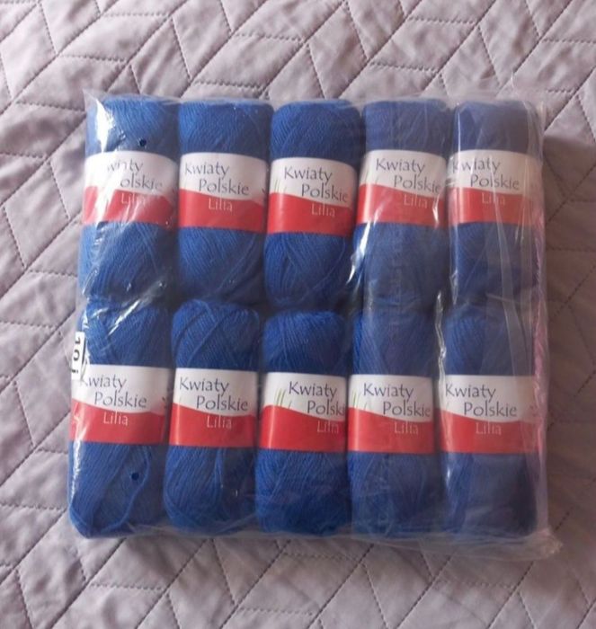 Włóczka 100% akryl modrak