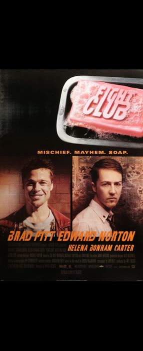 Plakaty: Matrix, Pulp Fiction, Django, Fight Club - 60x90 cm