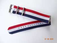 Pasek do zegarka 22mm nylonowy NATO strap LQ