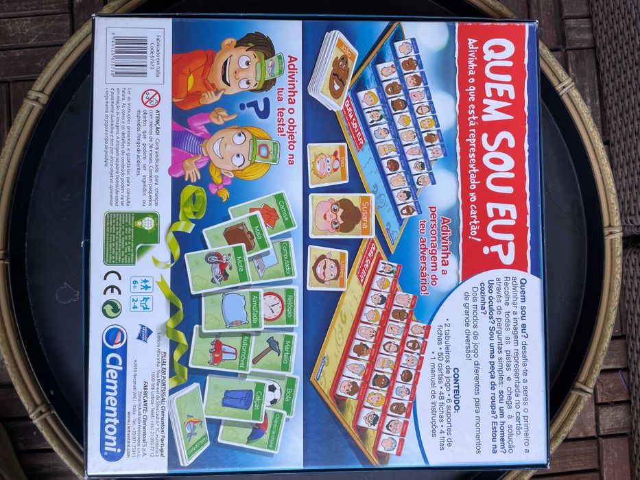 JOGO INFANTIL E DE FAMILIA - QUEM SOU EU - QUEM É QUEM