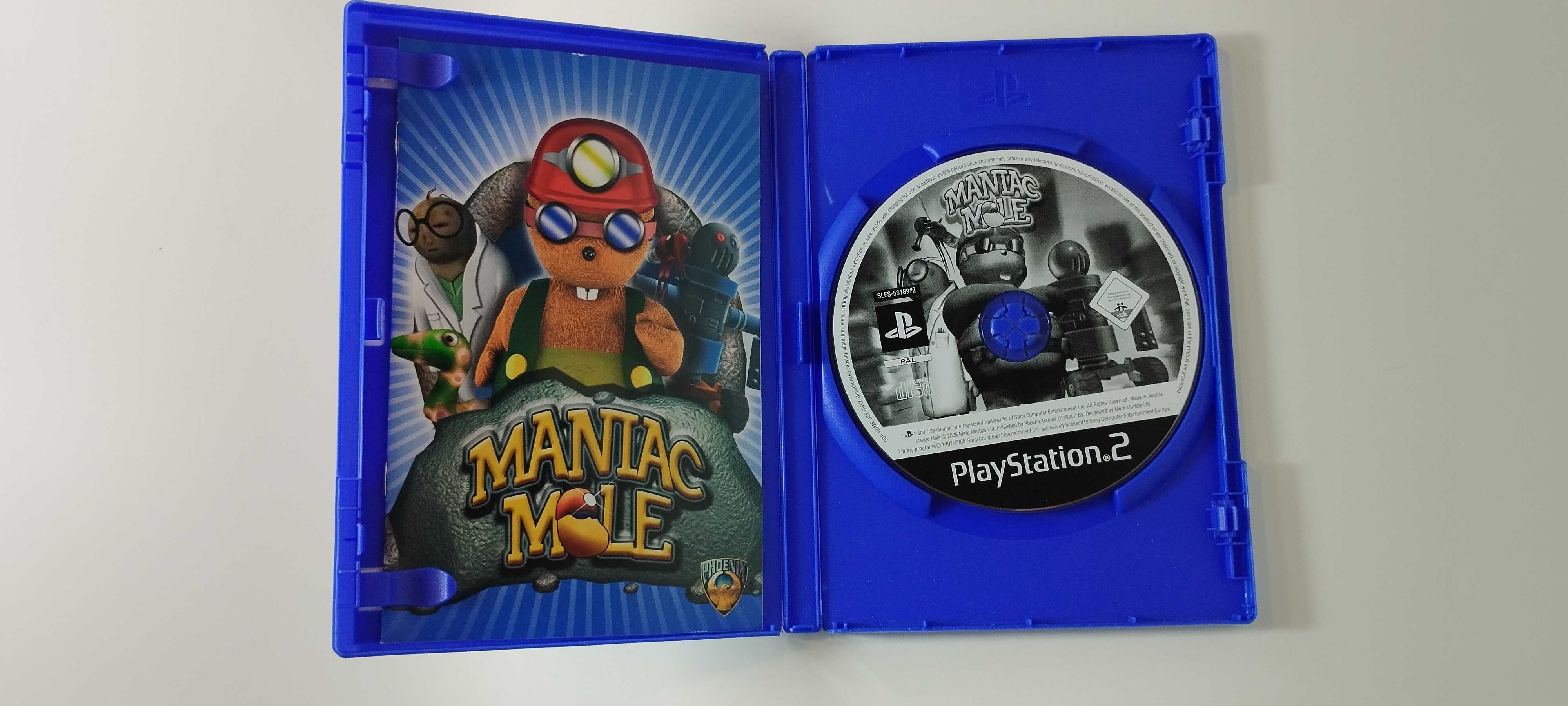 Maniac Mole Playstation 2 PS2