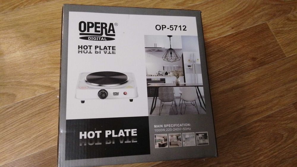 Електроплита однокомфорочна  Opera OP-5712 32*32