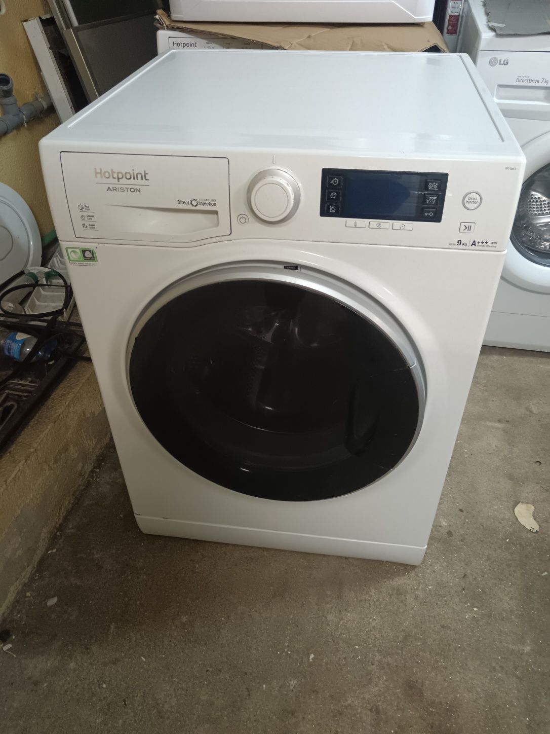 Máquina de lavar roupa Ariston Hotpoint 9kg