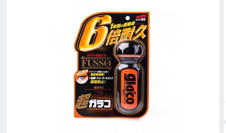 SOFT99 Ultra Glaco 70ml Niewidzialna Powłoka Na Szyby + GRATIS