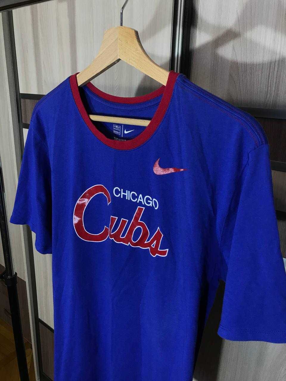 Футболка Nike Chicago Cubs оригинал M-L Dri-Fit