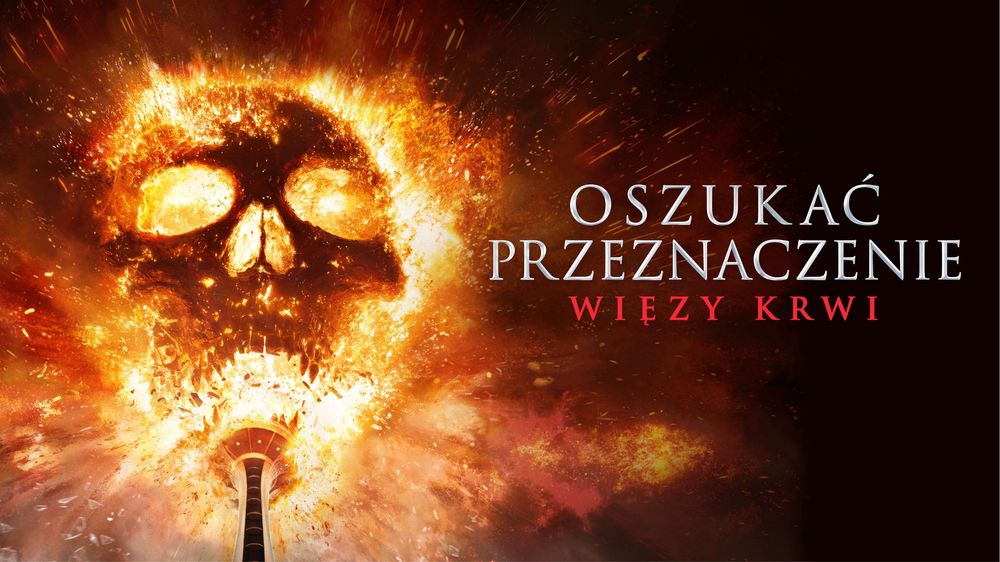 Plakat "Oszukać przeznaczenie: więzy krwi"