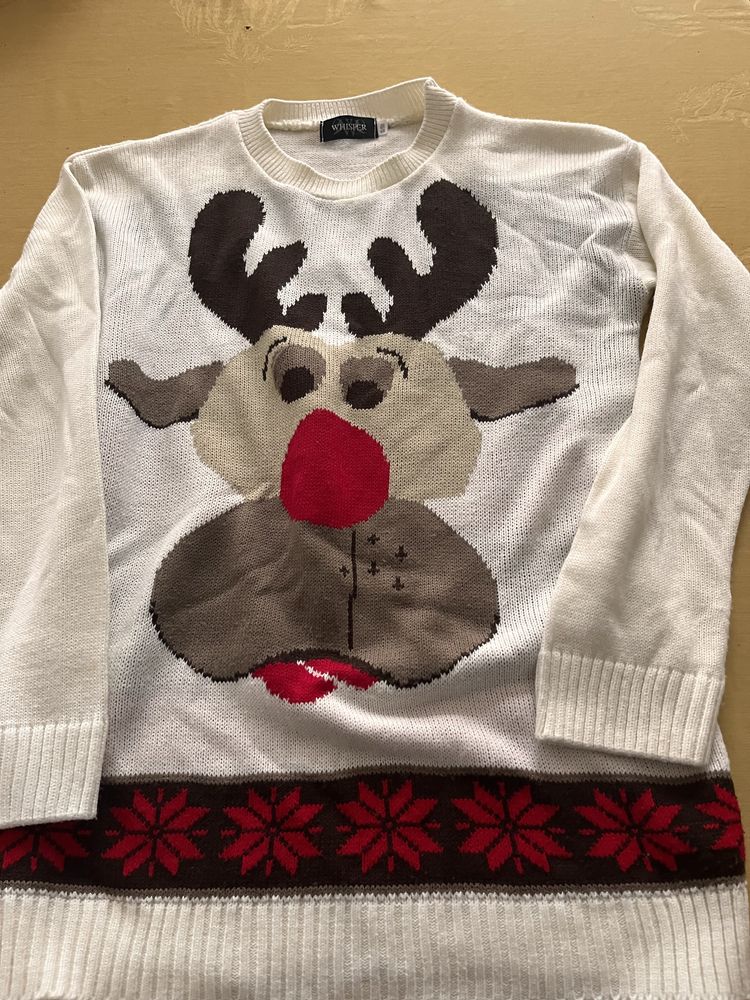Swetry swiateczne. XXL, XL, M