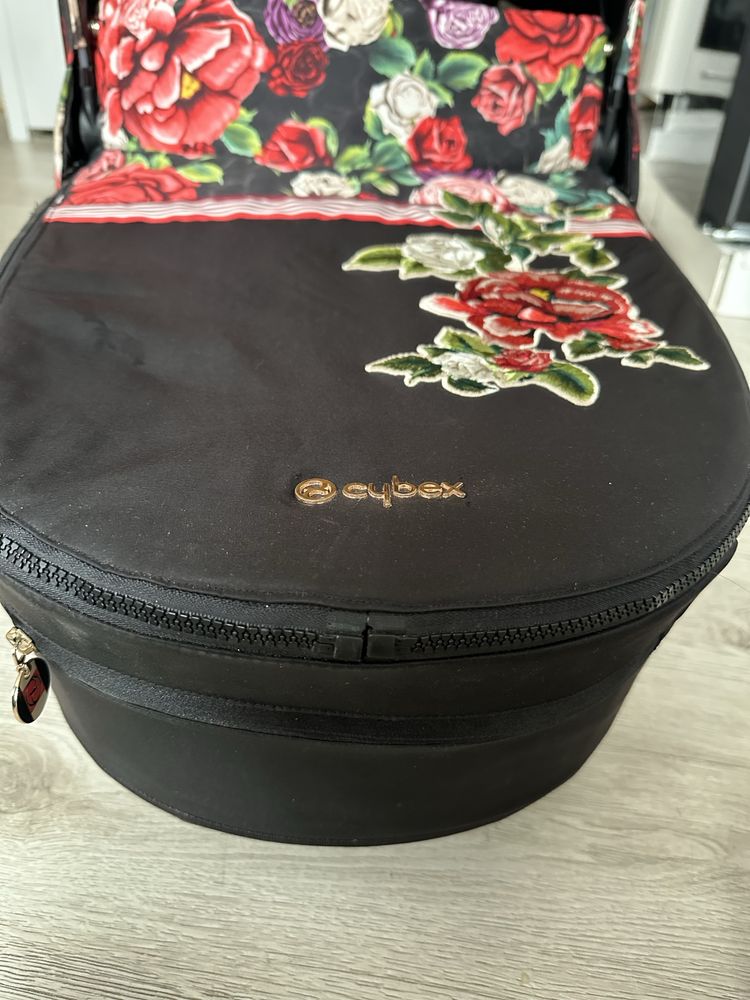 Cybex Priam 4.0 Gondola Do Wózka Spring Blossom Dark
