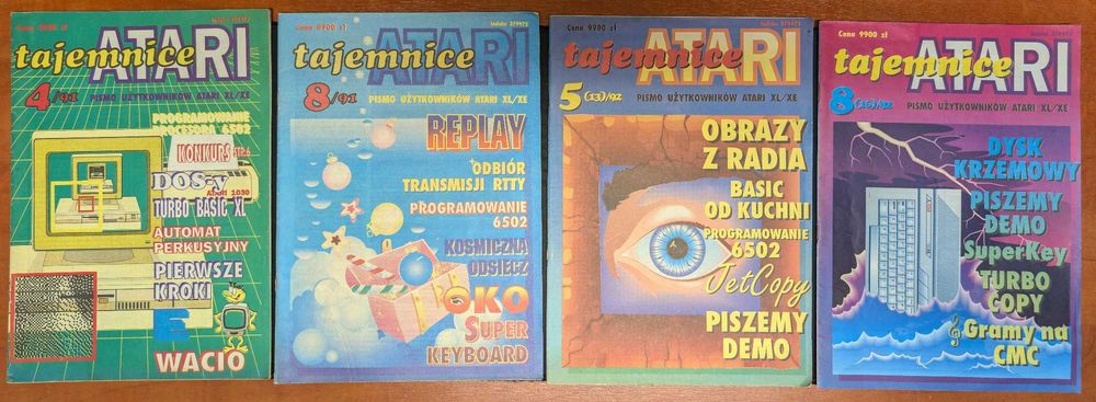 Czasopisma do Atari- Moje Atari, Tajemnice Atari