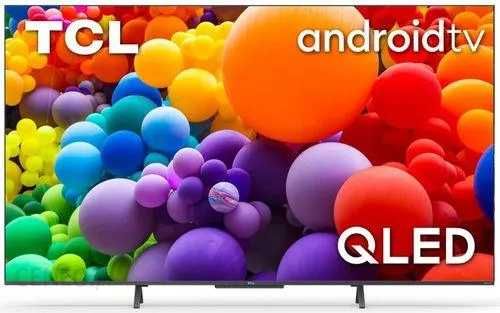 QLED TCL 55" 55C725 4K HDR AndroidTV WiFi BT DVBT2 HDMI 2.1 Telewizor