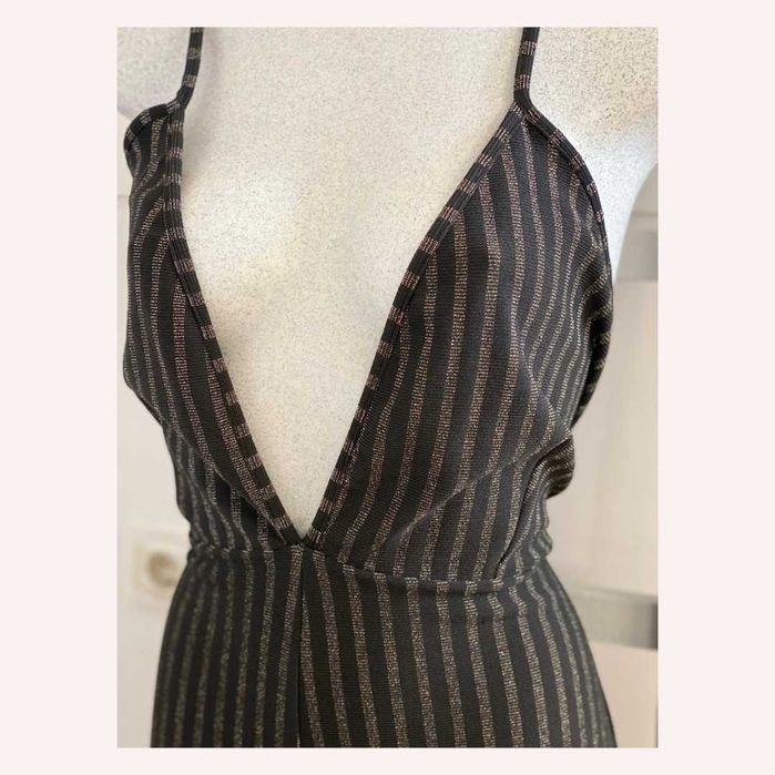 Jumpsuit Calça Branco Variado