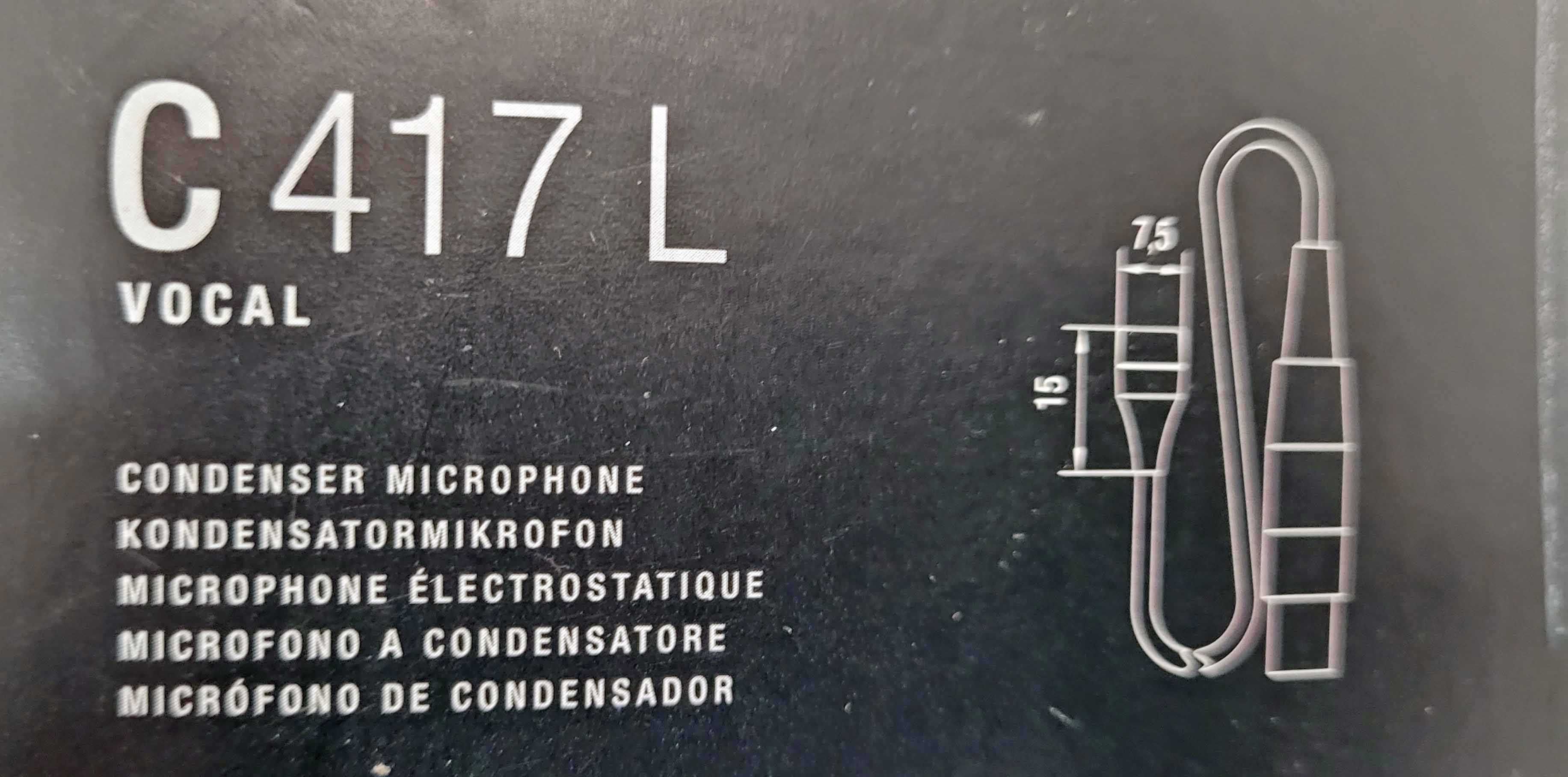 Microfones de Lapela AKG e SONY