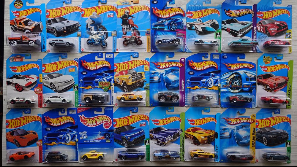 Машинки розпаки Hot Wheels, STH, Ferrari, Johnny lightning та інші