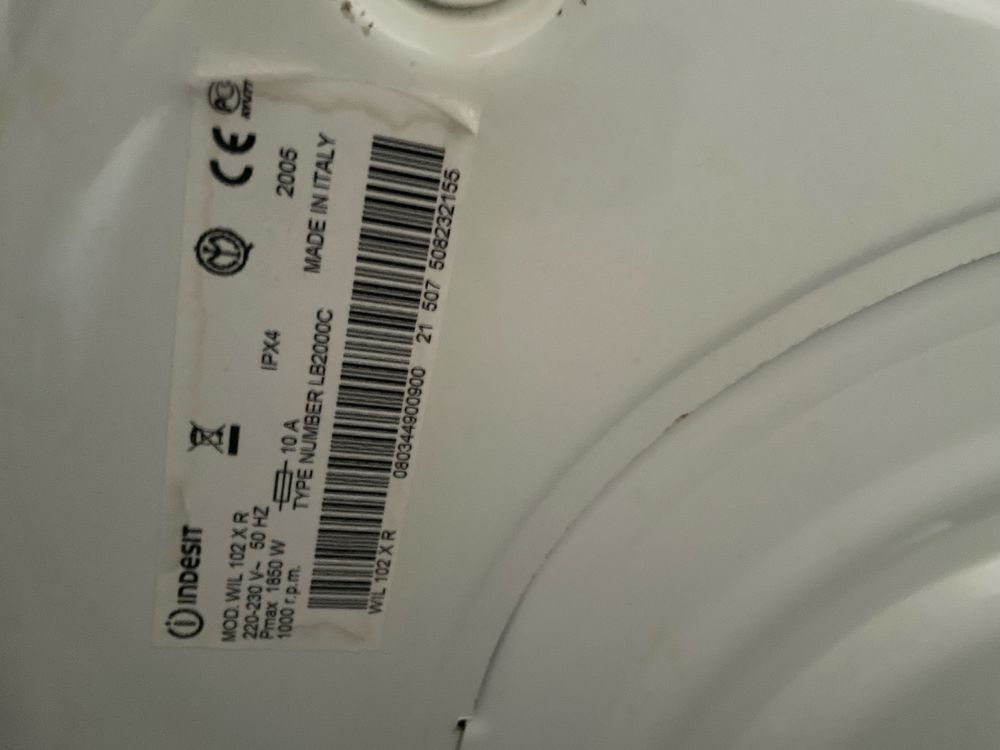 Пралка indesit wil 102 xr