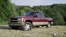 Chevrolet 1500 Chevrolet K-1500 Silverado, 5.7 v8, 4x4 Extended Cab Pickup - 98 rok