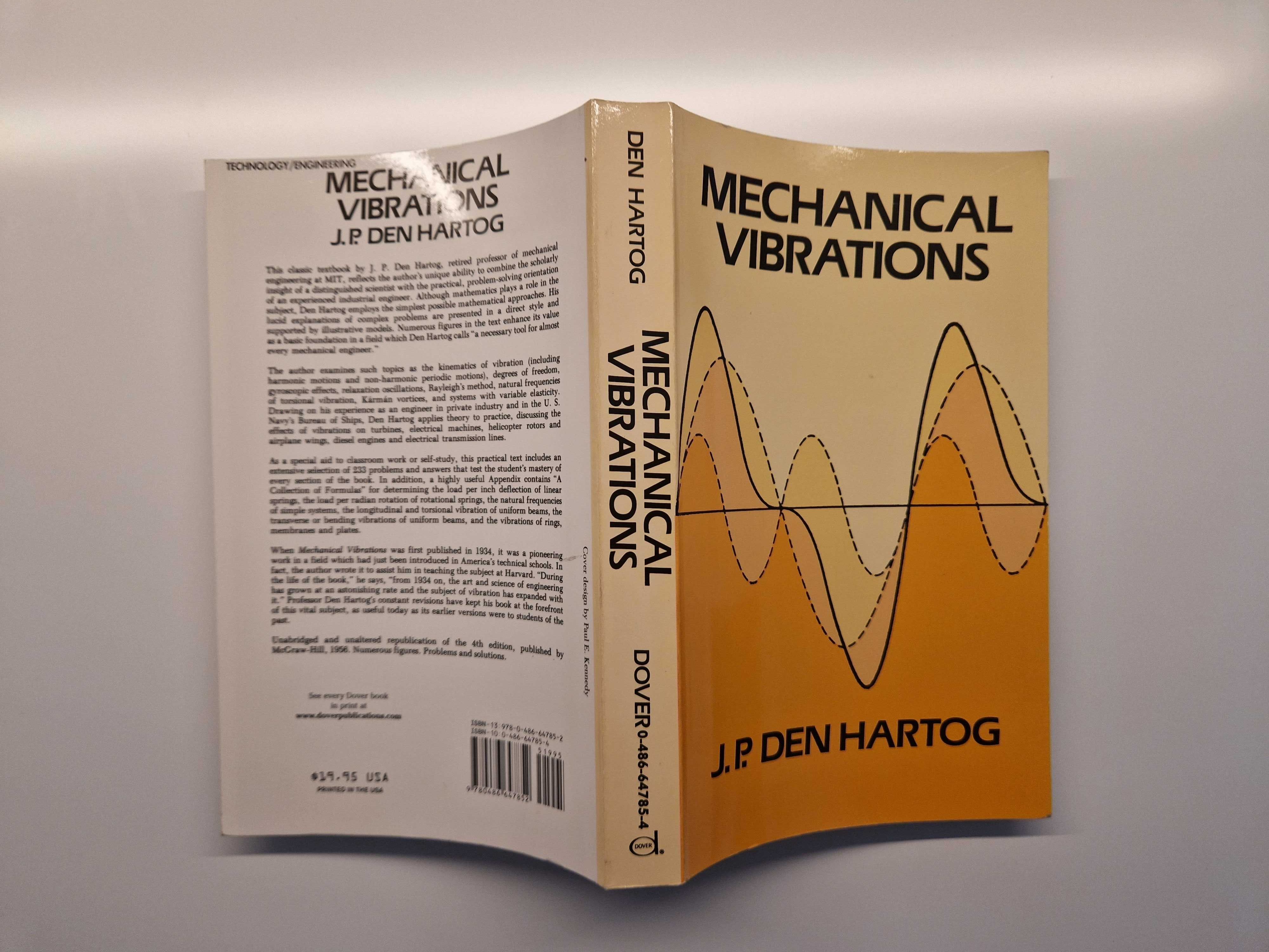 Livro Mechanical Vibrations - Autor J. P. Den Hartog