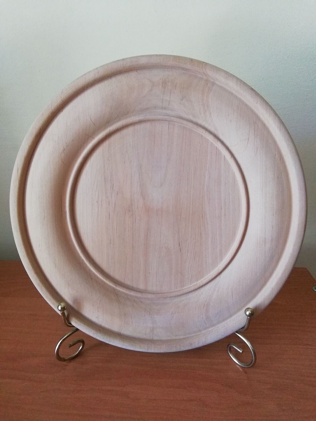 Деревянная тарелка бук