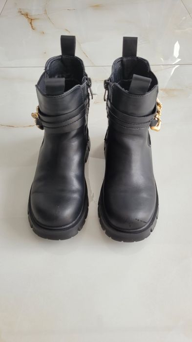 Bootki dziecięce buty dziewczęce z ociepleniem rozmiar 33