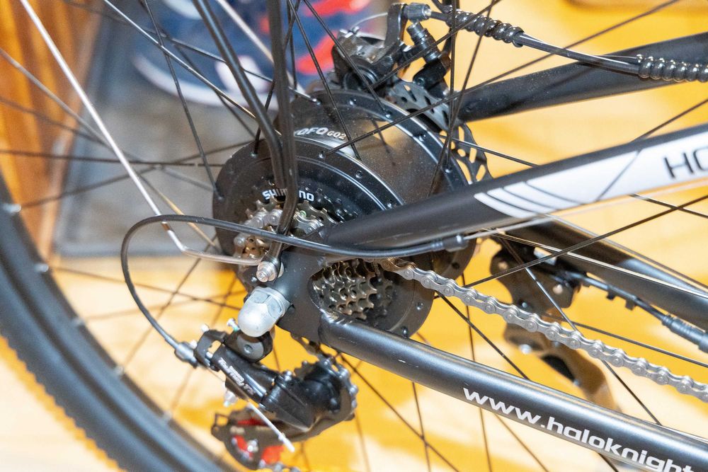 Rower elektryczny Halo Knight  H02 Nowy Możliwy zakup stacji paneli