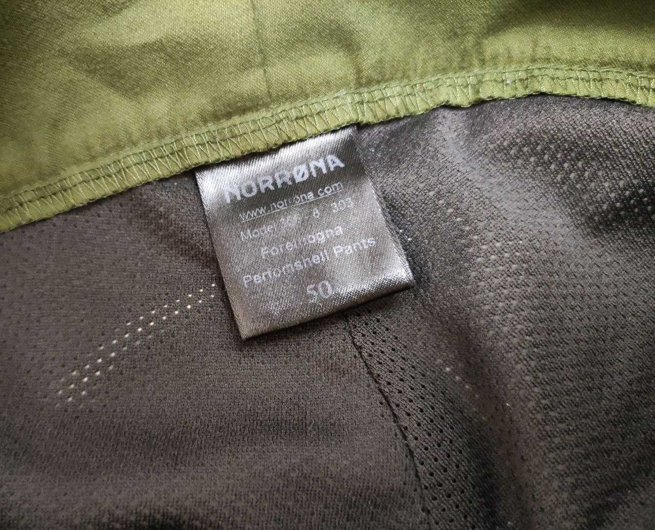 р.50 Мембранні трекінгові штани Norrona gore-tex forelhogna хакі