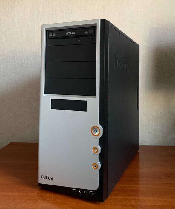 Системний блок Delux + Монітор Asus 19" для навчання та офісної роботи