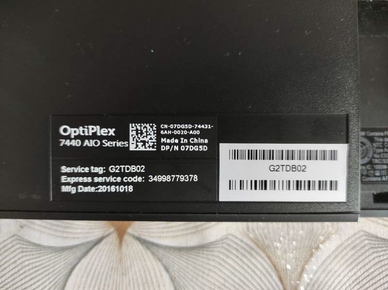 Dell OptiPlex 7440 AIO