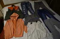 Брюки Benetton, спортивные брюки, тёплая жилетка рост 152-162