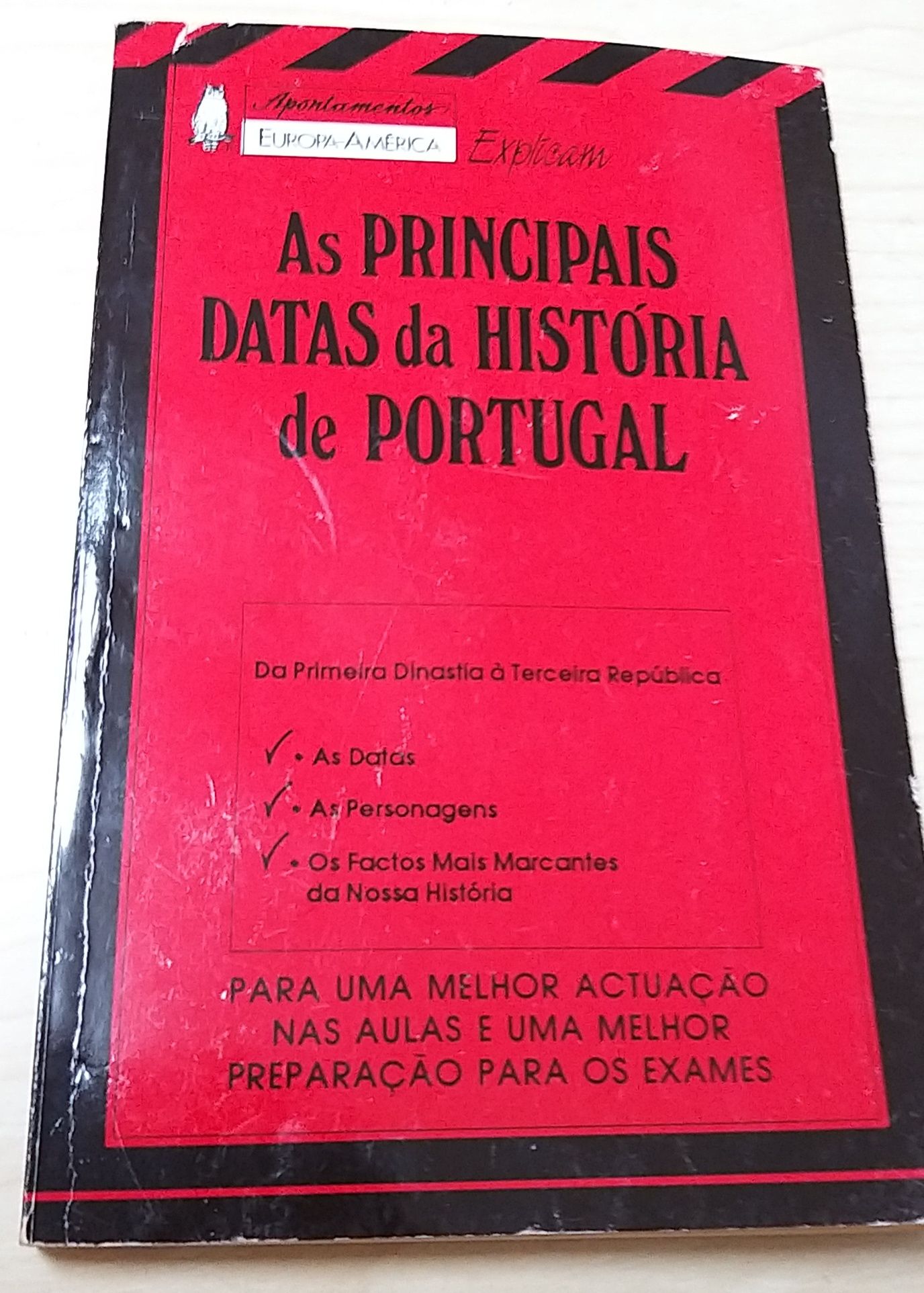 As Principais Datas da História de Portugal.