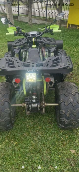 Quad BARACUDA 250 BRT.bardzo zadbany . wyciągarka i pług do śniegu