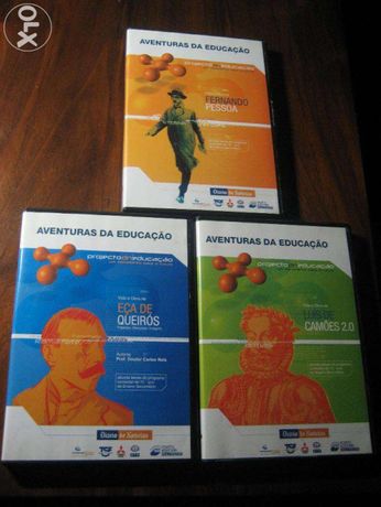 Aventuras da Educação - Pessoa/Eça/Camões - 3 CDs