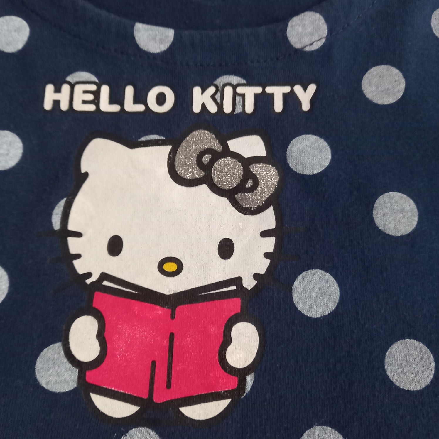 Sukienki dziewczęce, z kotkiem,Hello Kitty,Reserved, r.104-110, Zestaw