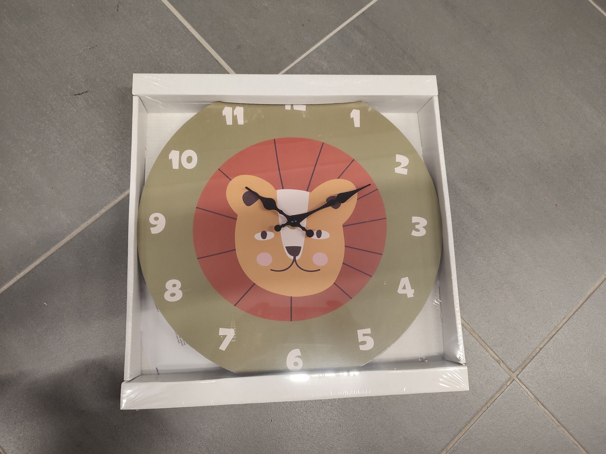Nowy zegar dla dziecka Miś